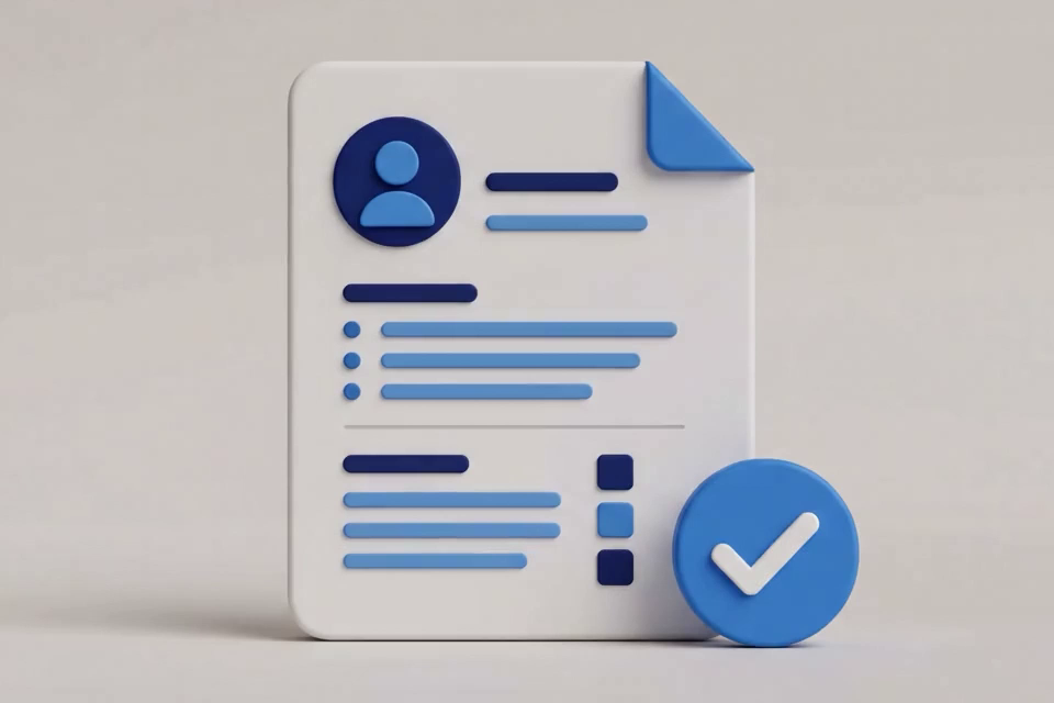 Generate Resume preview graphic